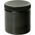 Jacquard Products Jacquard Wide Mouth Jar W/Cap 8oz-Black ACC2111